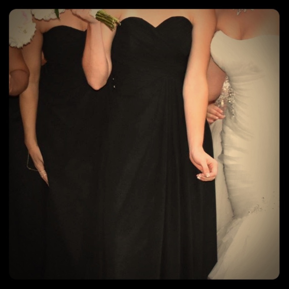 AZAZIE Black wedding dress